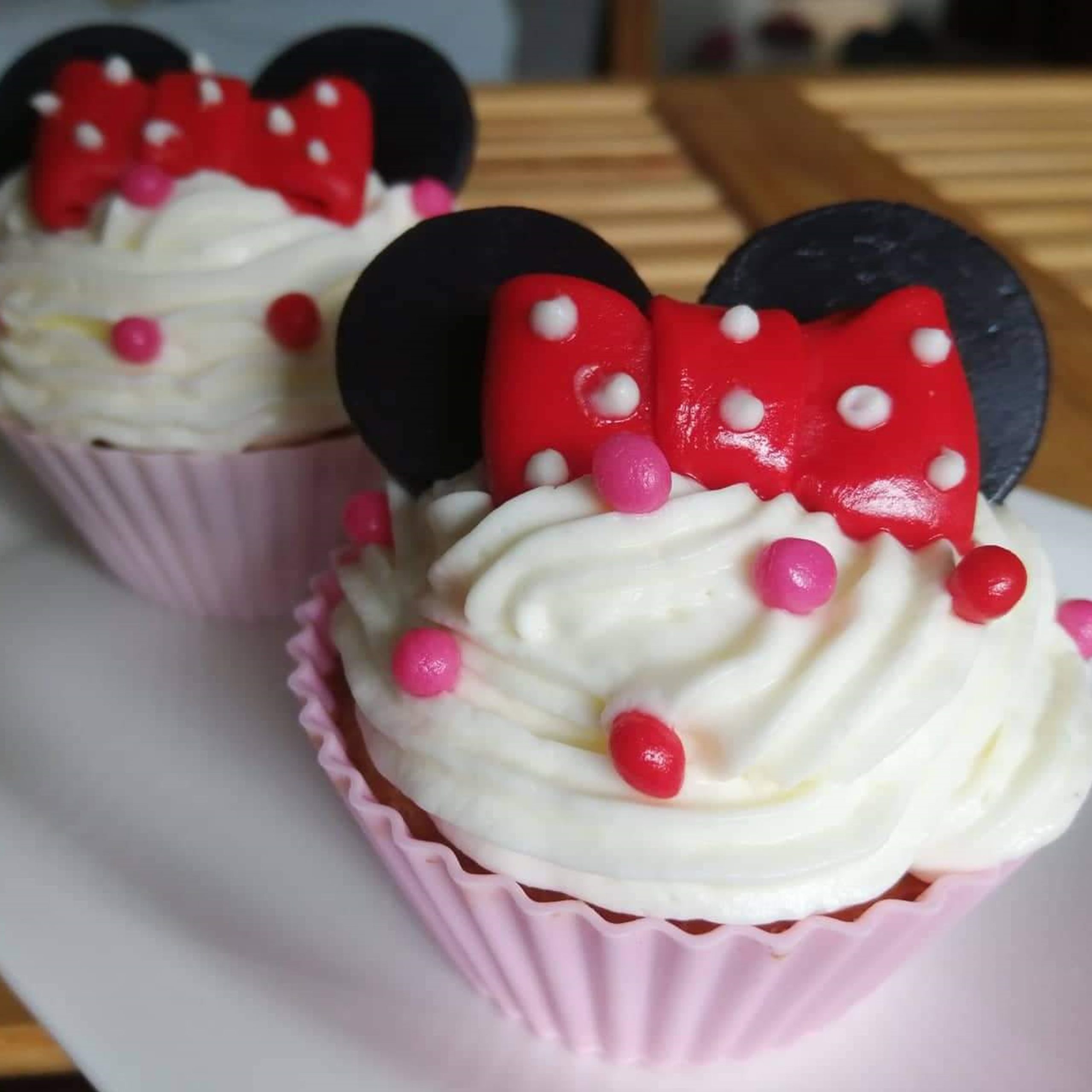 Minnie cupcake
