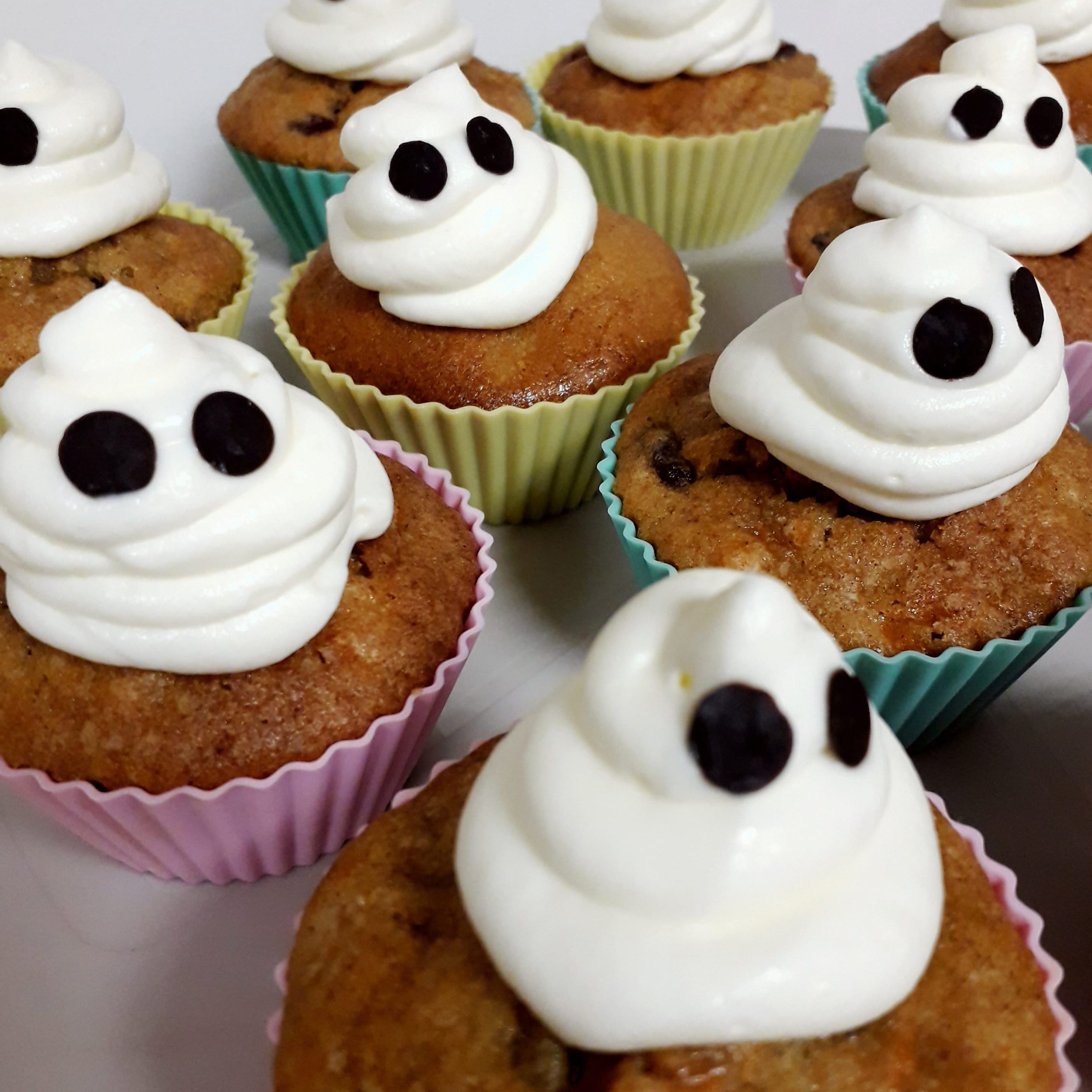 Szellem cupcake
