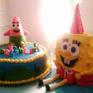 Spongyabob torta