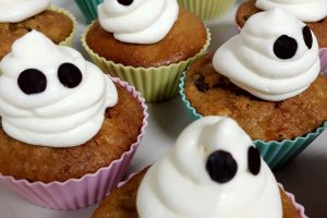 Szellem cupcake