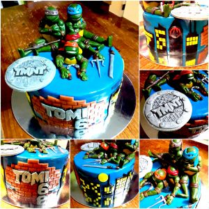 Tini nindzsa teknőcök torta