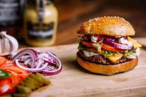 Vega burger.