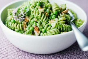 Zöldpesztós rotini