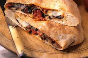Zöldséges Calzone