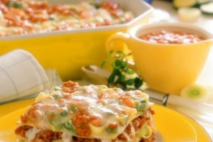 Zöldséges lasagna